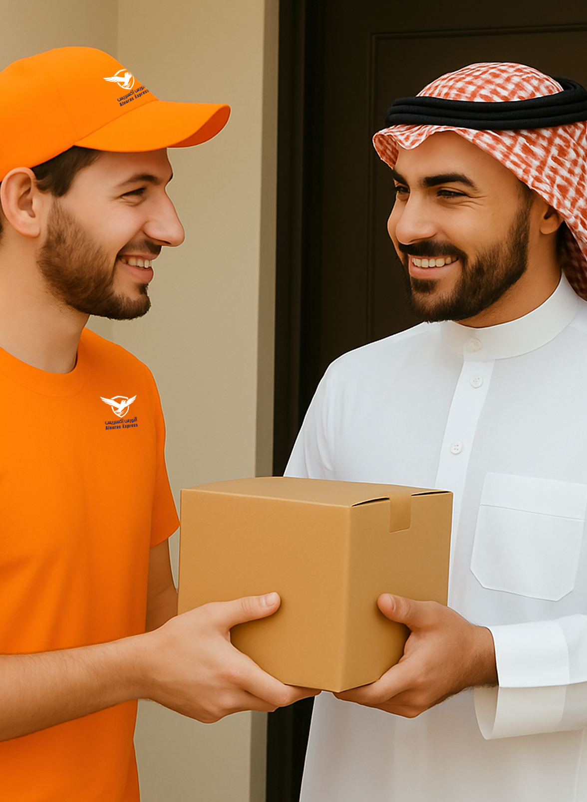 صورة توصيل حتي باب المنزل