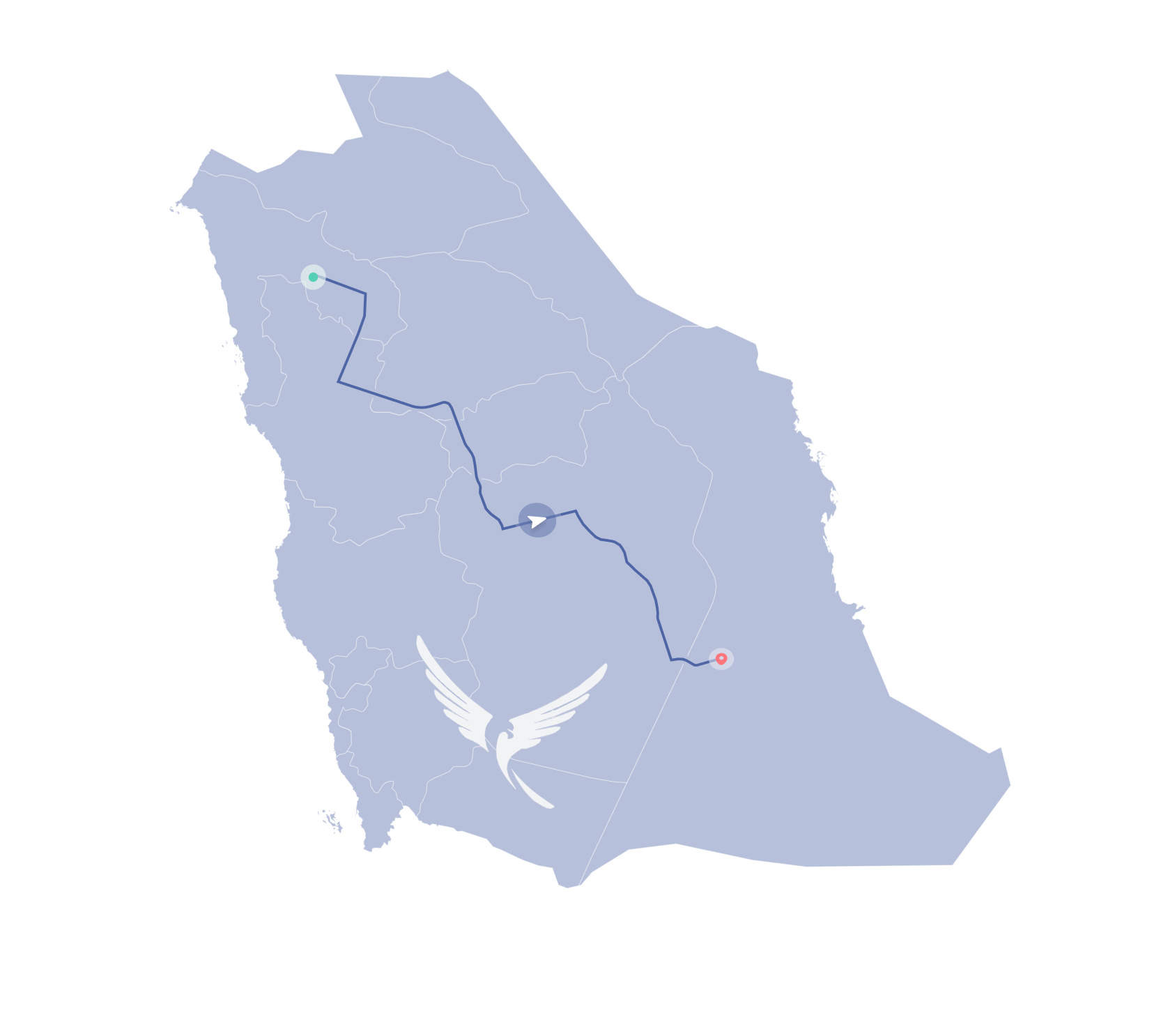 خريطة المملكةالعربية السعودية